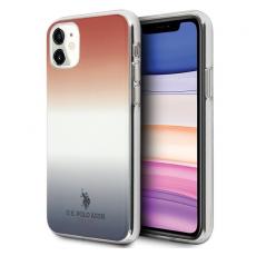 U.S. Polo Assn. - U.S. Polo Assn. Gradient Pattern Collection iPhone 11 Blå Röd