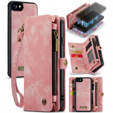 Caseme - Caseme iPhone 7/8/SE(2020/2022) Plånboksfodral Detachable Rosa