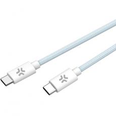 Celly - CELLY USB-C - USB-C Kabel 60W 1.5m - Ljusblå