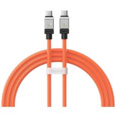 BASEUS - Baseus Kabel USB-C Till USB-C 1m - Orange