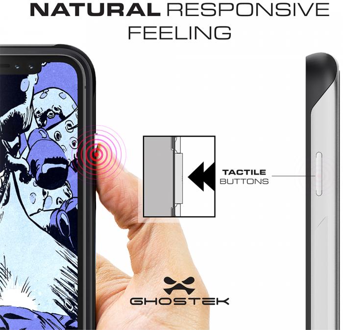 Ghostek - Ghostek Atmoic Slim 2 Skal till Apple iPhone XS Max - Svart