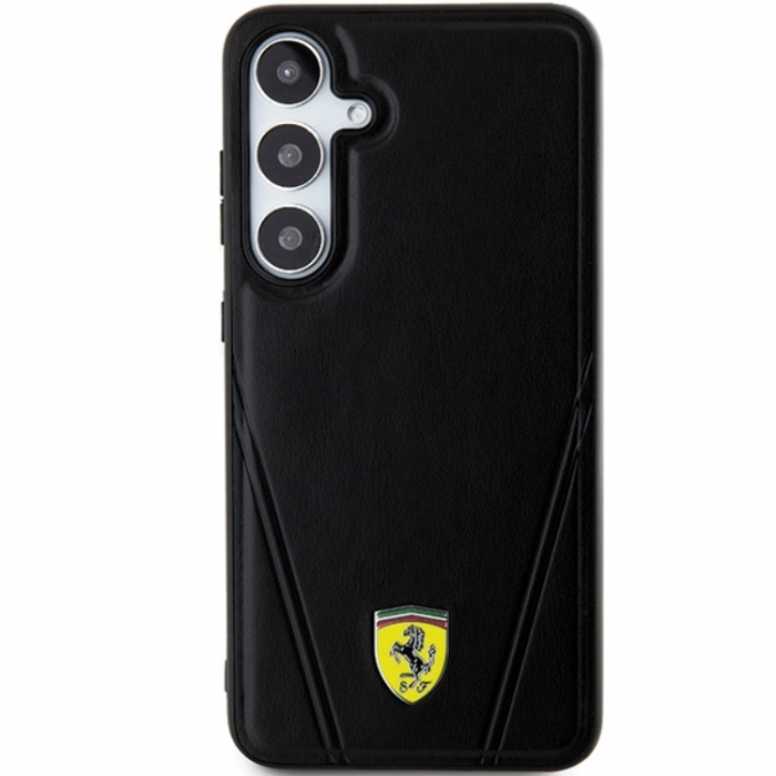 Ferrari - Ferrari Galaxy S24 Plus Mobilskal Magsafe Hot Stamp V Lines
