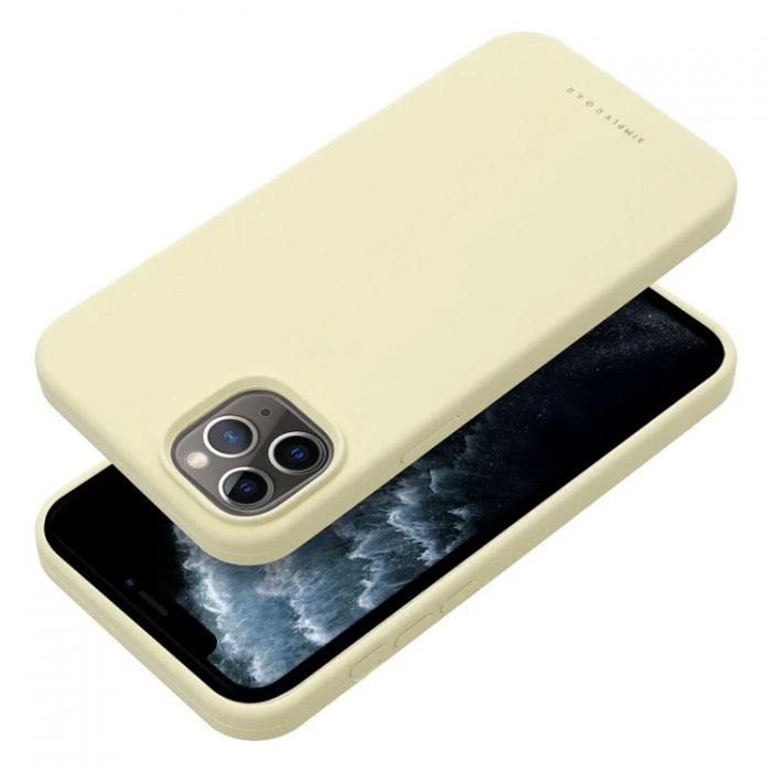 Roar - Roar iPhone 11 Pro Max Mobilskal Roar Cloud Skin - Ljusgul