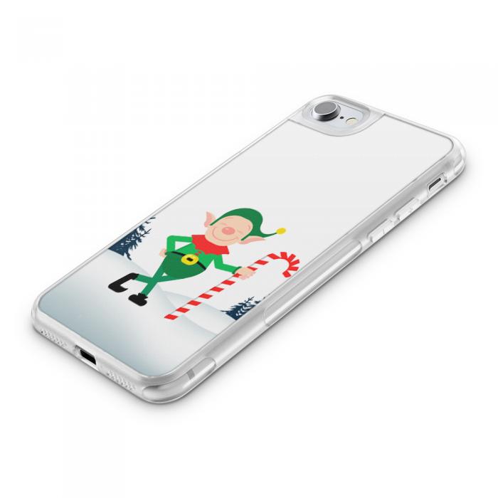 UTGATT5 - Fashion mobilskal till Apple iPhone 8 Plus - Christmas grinch