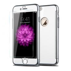 Joyroom - JOYROOM Beetles Series + Tempered Glass Skal till iPhone 6 / 6S - Silver