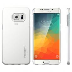Spigen - SPIGEN Thin Fit Skal till Samsung Galaxy S6 Edge Plus - Shimmery White