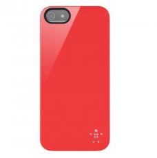 Belkin - BELKIN Shield Skal till Apple iPhone 5/5S/SE(Röd)