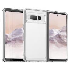 A-One Brand - Google Pixel Fold Mobilskal Anti-Scratch TPU + Acrylic - Transparent