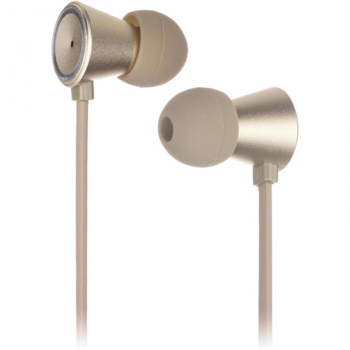 UTGATT5 - KITSOUND Hrlur Metallics In-Ear Mic - Guld