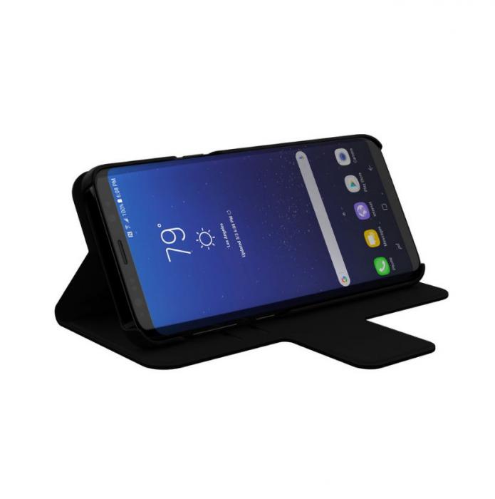 UTGATT5 - Incipio Breve Folio Plnboksfodral till Samsung Galaxy S8 - Svart
