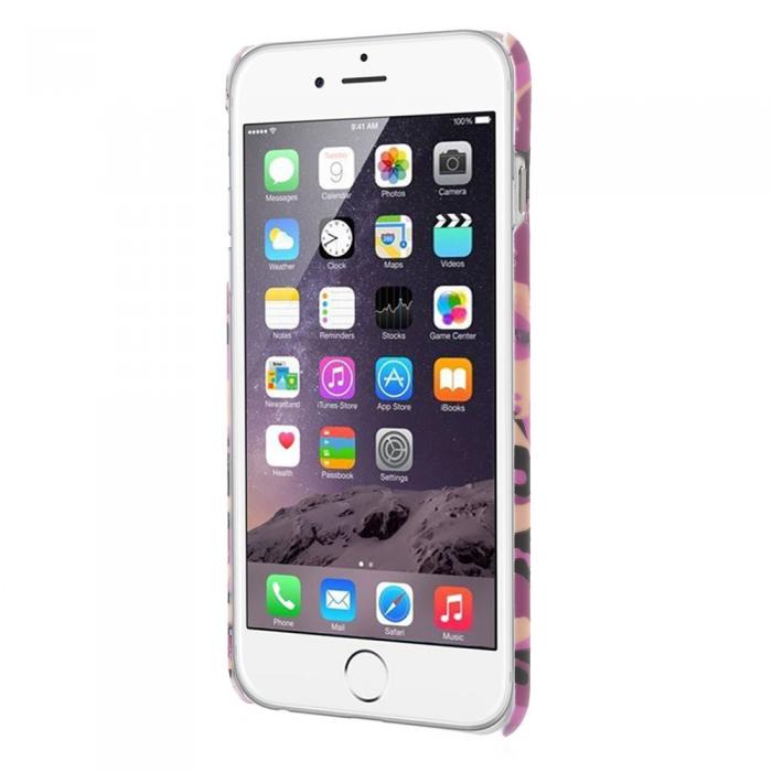 A-One Brand - BaksideSkal till Apple iPhone 6(S) Plus - Camouflage Rosa