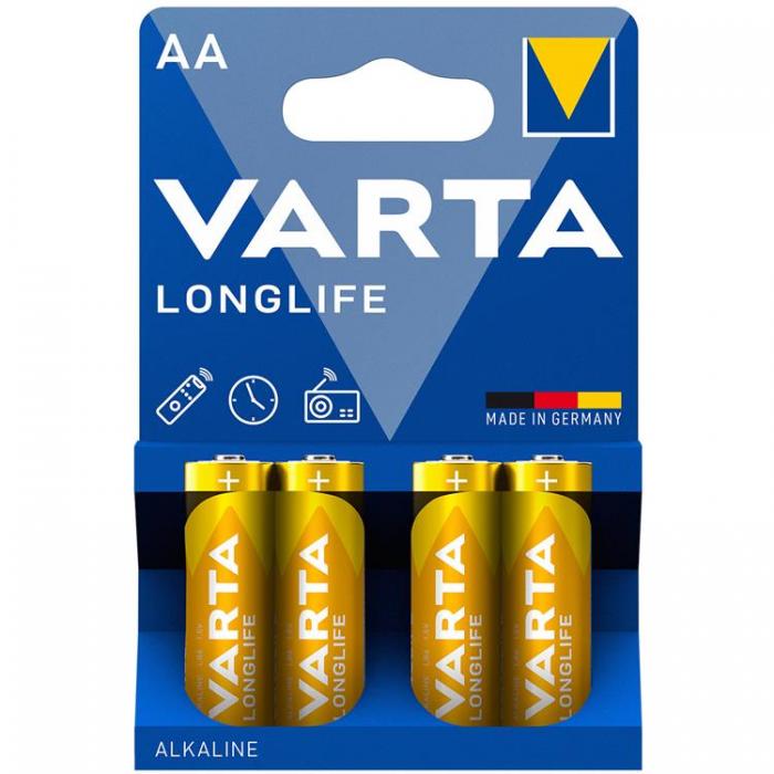 UTGATT1 - Varta 4-pack Longlife AA / LR6 Batteri