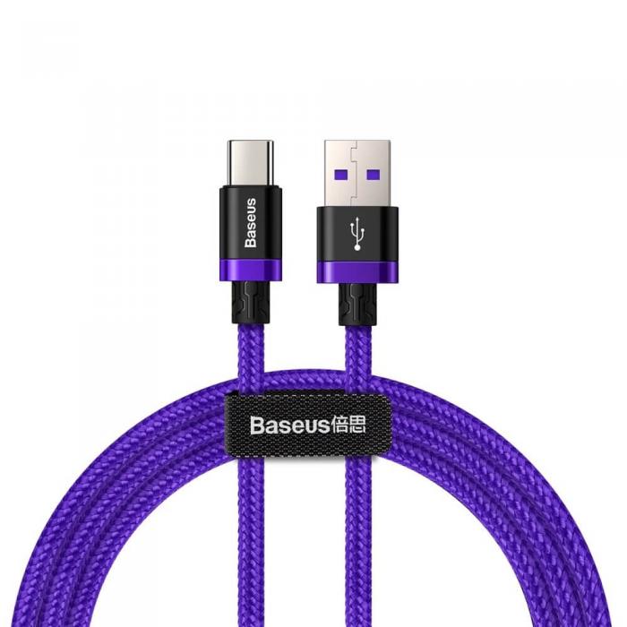 UTGATT5 - Baseus USB/USB-C Kabel 40W 3.0 QC 3.0 1M lila