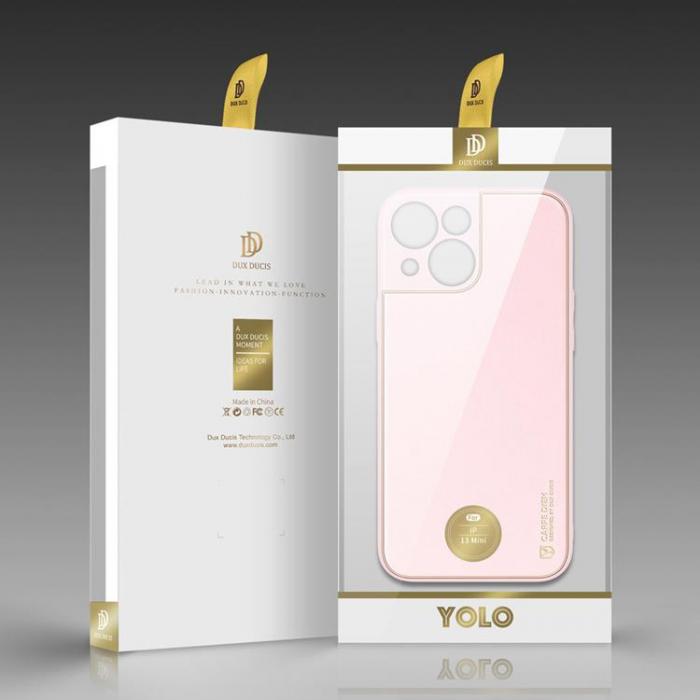 UTGATT5 - Dux Ducis Yolo Elegant Skal iPhone 13 Mini - Rosa