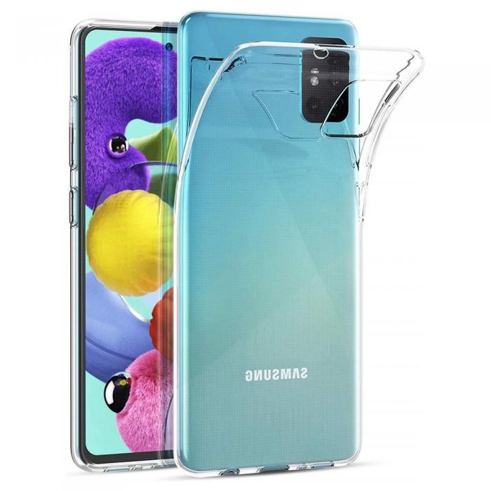 A-One Brand - Samsung Galaxy A51 Skal Ultra Slim 0,5mm Transparant