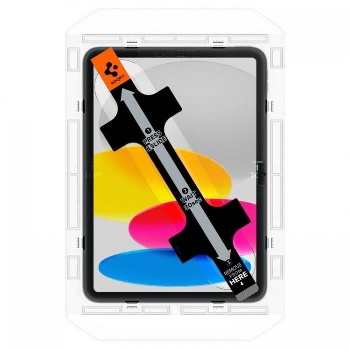 Spigen - Spigen iPad 10.9 (2022) Skrmskydd EZ Fit - Transparent