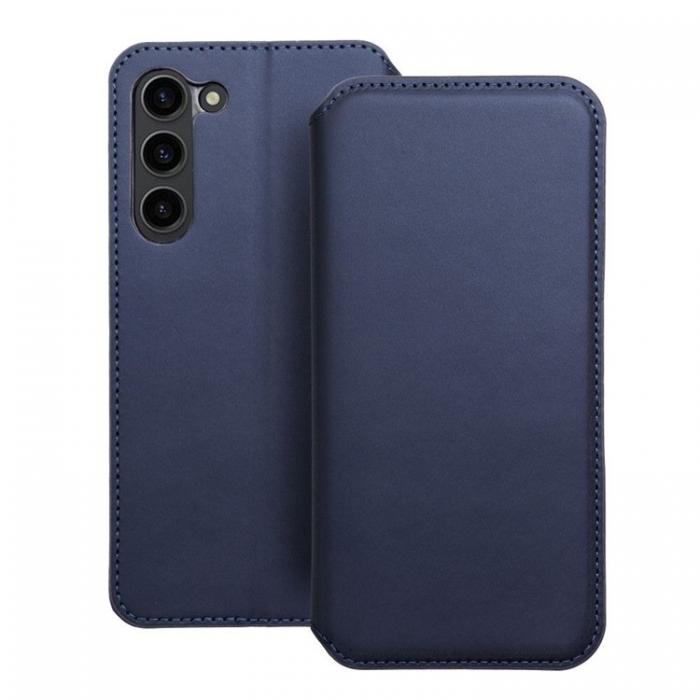 A-One Brand - Galaxy S24 Plus Plnboksfodral Dual Pocket - Marinbl