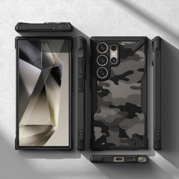 Ringke - Ringke Galaxy S24 Ultra Mobilskal Fusion X - Camo Svart