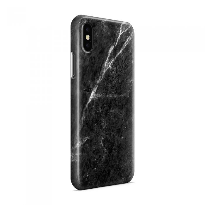 UTGATT5 - Skal till Apple iPhone X - Rough black marble