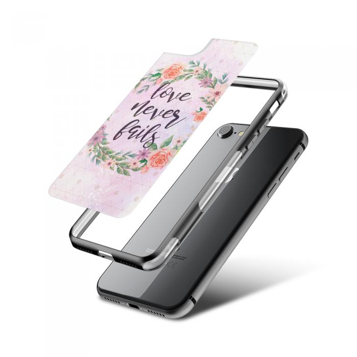UTGATT5 - Fashion mobilskal till Apple iPhone 8 - Love never fails