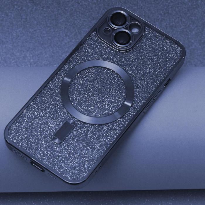 OEM - iPhone 13 Pro Bl Glitter Chrome Skal