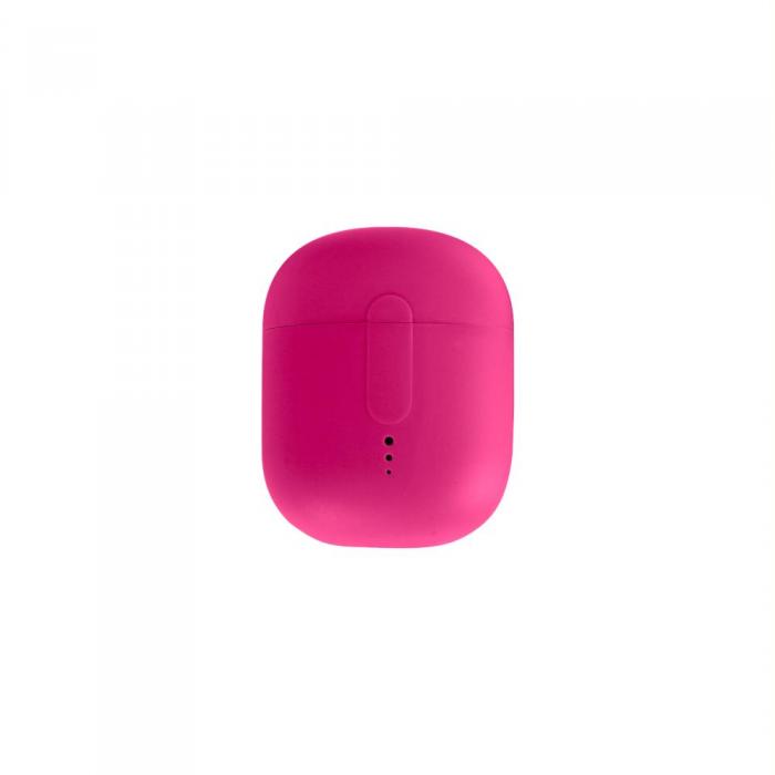 OEM - Setty TWS Bluetooth-hrlurar med laddningsetui rosa