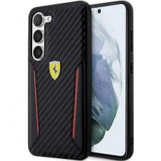 Ferrari - Ferrari Galaxy S23 Plus Skal Carbon Contrast Edges - Svart