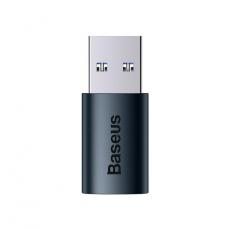 BASEUS - Baseus USB 3.1 OTG Till Typ-C Adapter - Blå