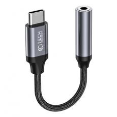 Tech-Protect - Tech-Protect USB-C To Mini Jack (3.5mm) Adapter - Svart