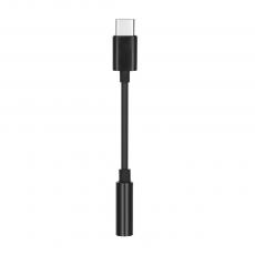 Forcell - Adapter HF/audio USB-C - Jack 3,5mm Svart