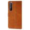A-One Brand - Sony Xperia 1 IV Plnboksfodral Happy Cat - Gul