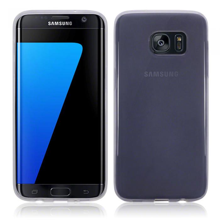UTGATT5 - MobilSkal till Samsung Galaxy S7 Edge - Vit/transparent