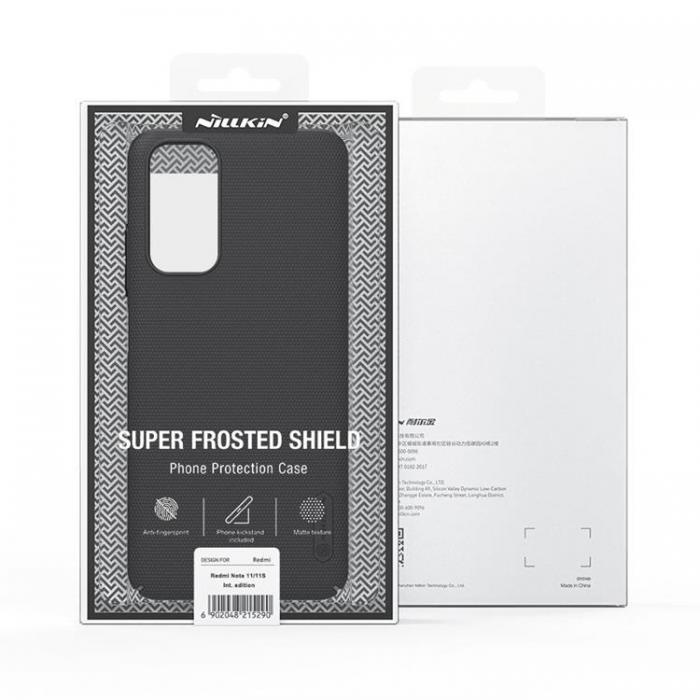 Nillkin - Nillkin Super Frosted Shield Skal Poco M4 Pro 5G - Svart