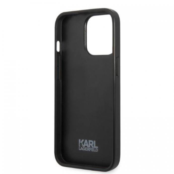 KARL LAGERFELD - Karl Lagerfeld iPhone 13 Pro Max Skal Monogram Ikonik Patch - Bl