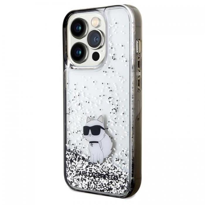 KARL LAGERFELD - Karl Lagerfeld iPhone 14 Pro Max Mobilskal Liquid Glitter