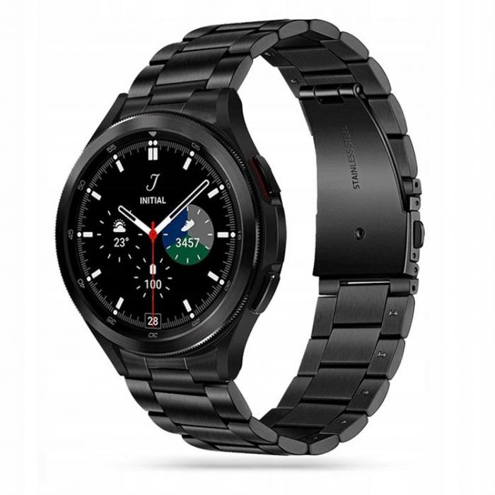 Tech-Protect - Tech-Protect Stainless Band Galaxy Watch 4/5/5 Pro (45/46mm) - Svart