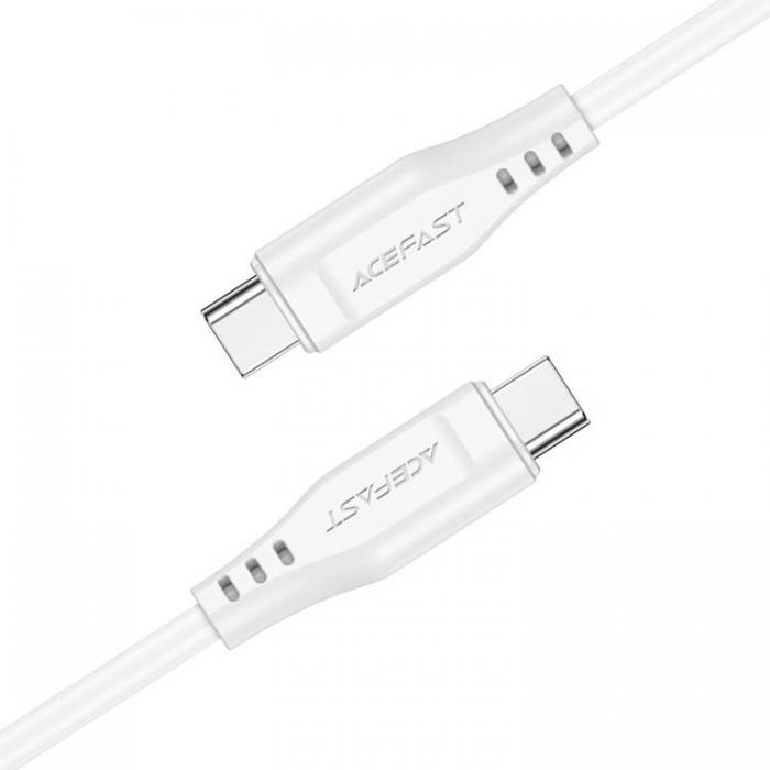 Acefast - Acefast USB-C till USB-C Kabel 1.2m 60W - Vit