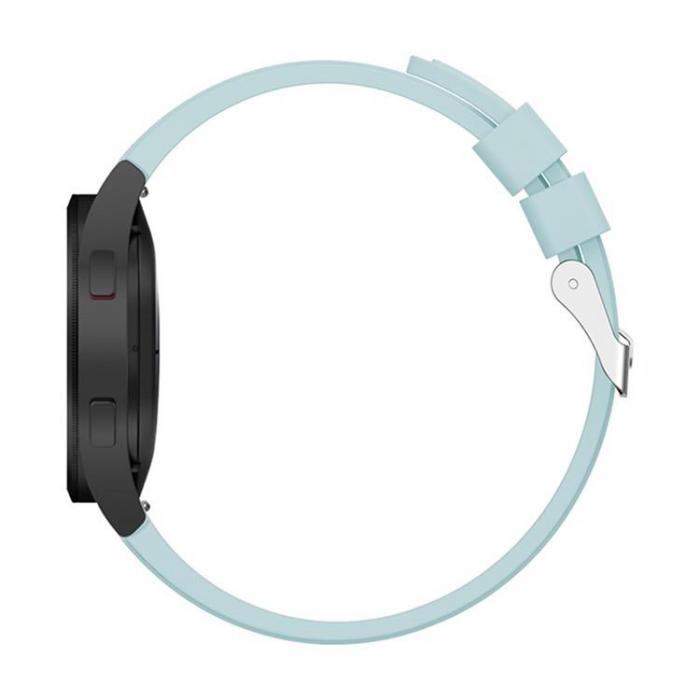 A-One Brand - Galaxy Watch Armband Silikon (20mm) - Ljusbl