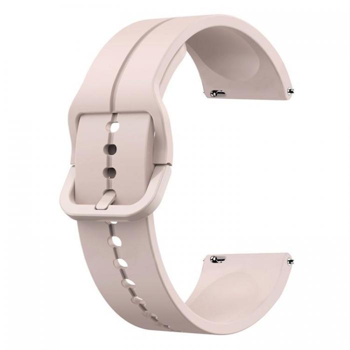 A-One Brand - Galaxy Watch 6 Classic (47mm) Armband Silikon - Ljusrosa