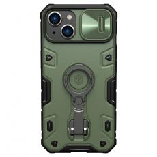 Nillkin - Nillkin iPhone 14 Plus Skal Ringhållare Armor Pro - Grön
