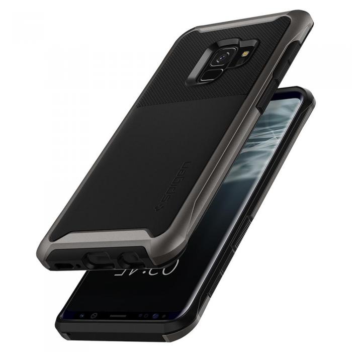UTGATT4 - Spigen Neo Hybrid Urban Skal till Samsung Galaxy S9 - Gunmetal