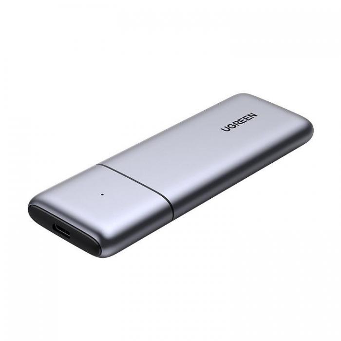 UTGATT5 - Ugreen hlje M.2 SATA SSD USB 3.2 (10Gbps) med kabel USB Typ C 0,5m