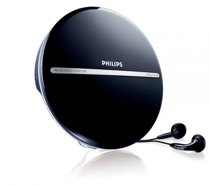 UTGATT5 - Philips Brbar CD MP3 Anti-skakminne
