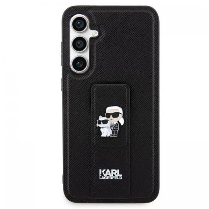 KARL LAGERFELD - Karl Lagerfeld Galaxy S23 FE Mobilskal Gripstand Saffiano Pins