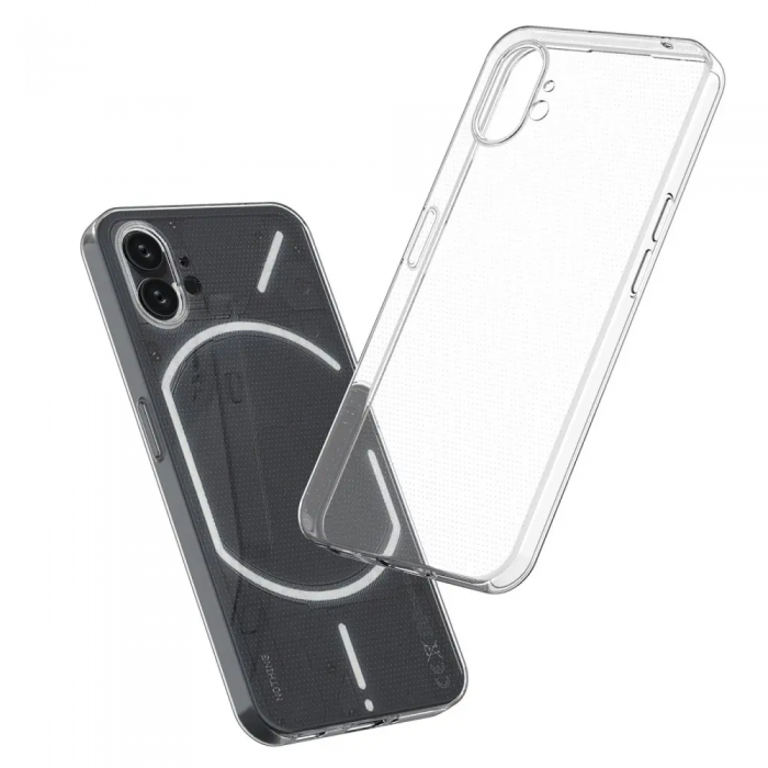 Taltech - Nothing Phone 1 Mobilskal Carbon Fiber Texture - Transparent