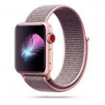 Tech-Protect - Tech-Protect Nylon Apple Watch 4/5/6/7/8/SE (38/40/41mm) - Pink Sand