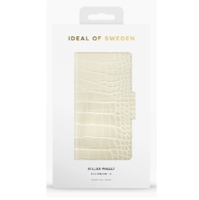 UTGATT1 - Ideal of Sweden iPhone 13 Plnboksfodral Atelier - Cream Beige
