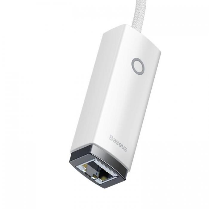 UTGATT5 - Baseus Lite USB-A Ethernet Adapter - Vit