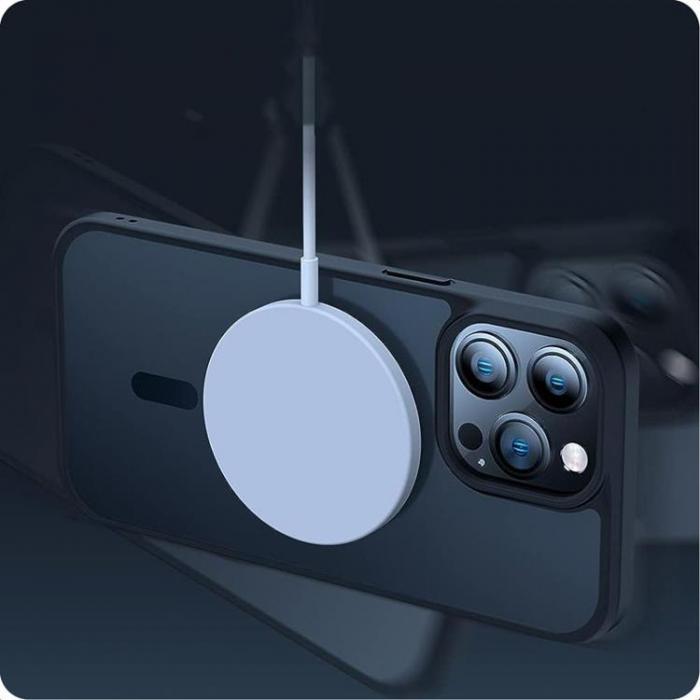 Tech-Protect - Tech-Protect iPhone 14 Pro Max Mobilskal Magsafe Magmat - Matte Bl