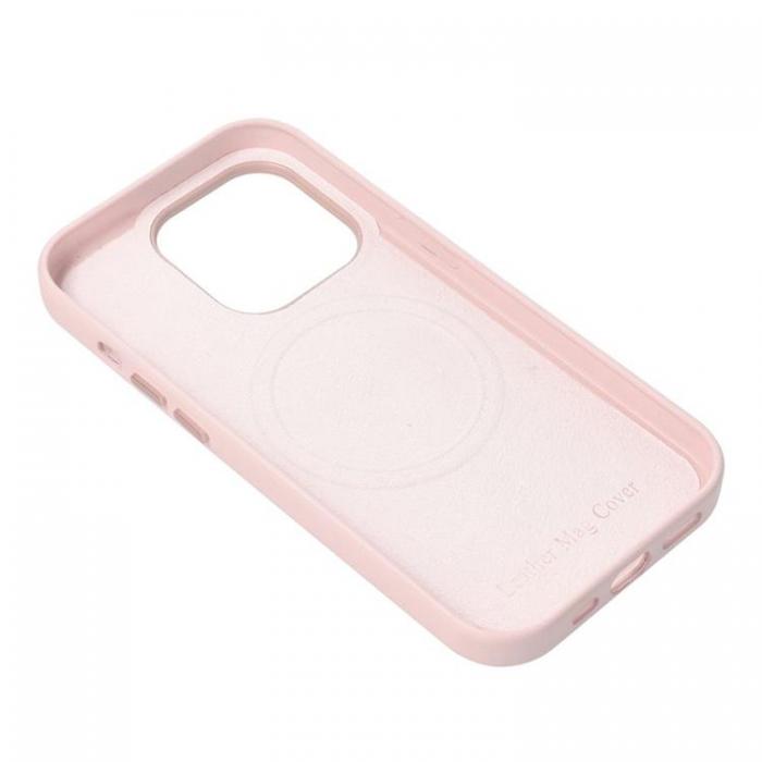 A-One Brand - iPhone 12 Magsafe Skal Lder - Sand Rosa